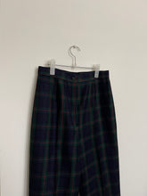 Load image into Gallery viewer, Plaid Wool Pants
