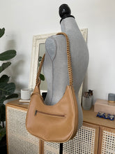 Load image into Gallery viewer, Tan Leather Braided Bag
