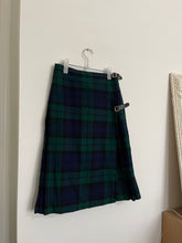 Load image into Gallery viewer, Navy/Teal Wool Kilt
