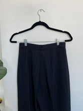 Load image into Gallery viewer, Lidanwang Navy Straight Leg Trousers
