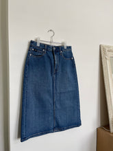 Load image into Gallery viewer, Calvin Klein Denim Midi Skirt
