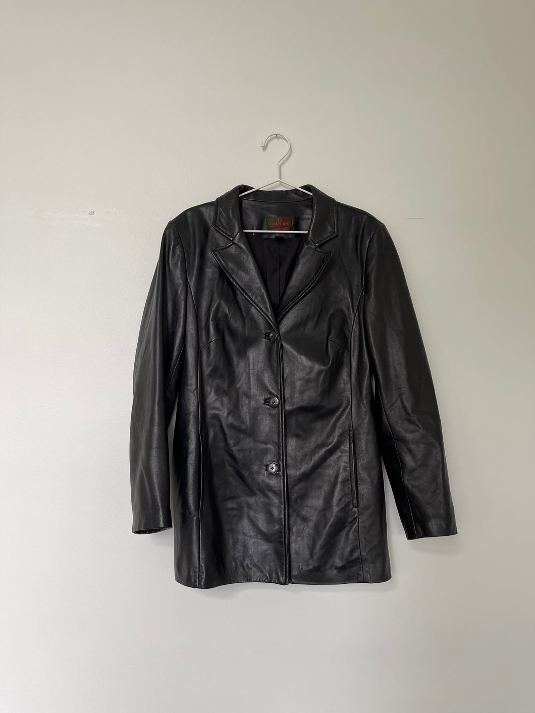 Vintage Danier Leather Blazer