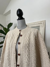 Load image into Gallery viewer, Cream Cable Knit Cardigan
