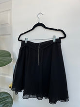 Load image into Gallery viewer, Black Chiffon Skirt
