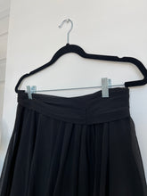 Load image into Gallery viewer, Black Chiffon Skirt
