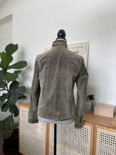 Load image into Gallery viewer, Green Suede Jacket
