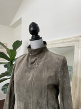 Load image into Gallery viewer, Green Suede Jacket
