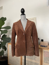 Load image into Gallery viewer, Brown Suede Blazer
