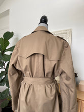 Load image into Gallery viewer, Brown Belted Trench Coat
