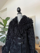 Load image into Gallery viewer, Black Printed Poodle Trim Coat
