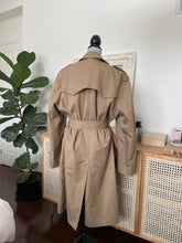 Load image into Gallery viewer, Brown Belted Trench Coat
