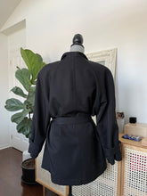 Load image into Gallery viewer, Black Belted Blazer
