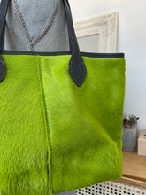 Load image into Gallery viewer, Green Pony Hair Bag
