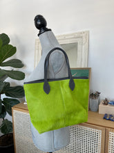 Load image into Gallery viewer, Green Pony Hair Bag
