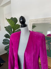 Load image into Gallery viewer, Vintage Danier Pink Suede Blazer
