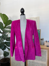 Load image into Gallery viewer, Vintage Danier Pink Suede Blazer
