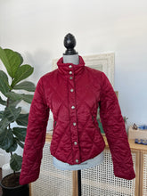 Load image into Gallery viewer, Guess Jeans Burnt Red Quilted Jacket
