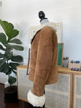 Load image into Gallery viewer, Brown Shearling Coat
