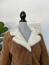 Load image into Gallery viewer, Brown Shearling Coat
