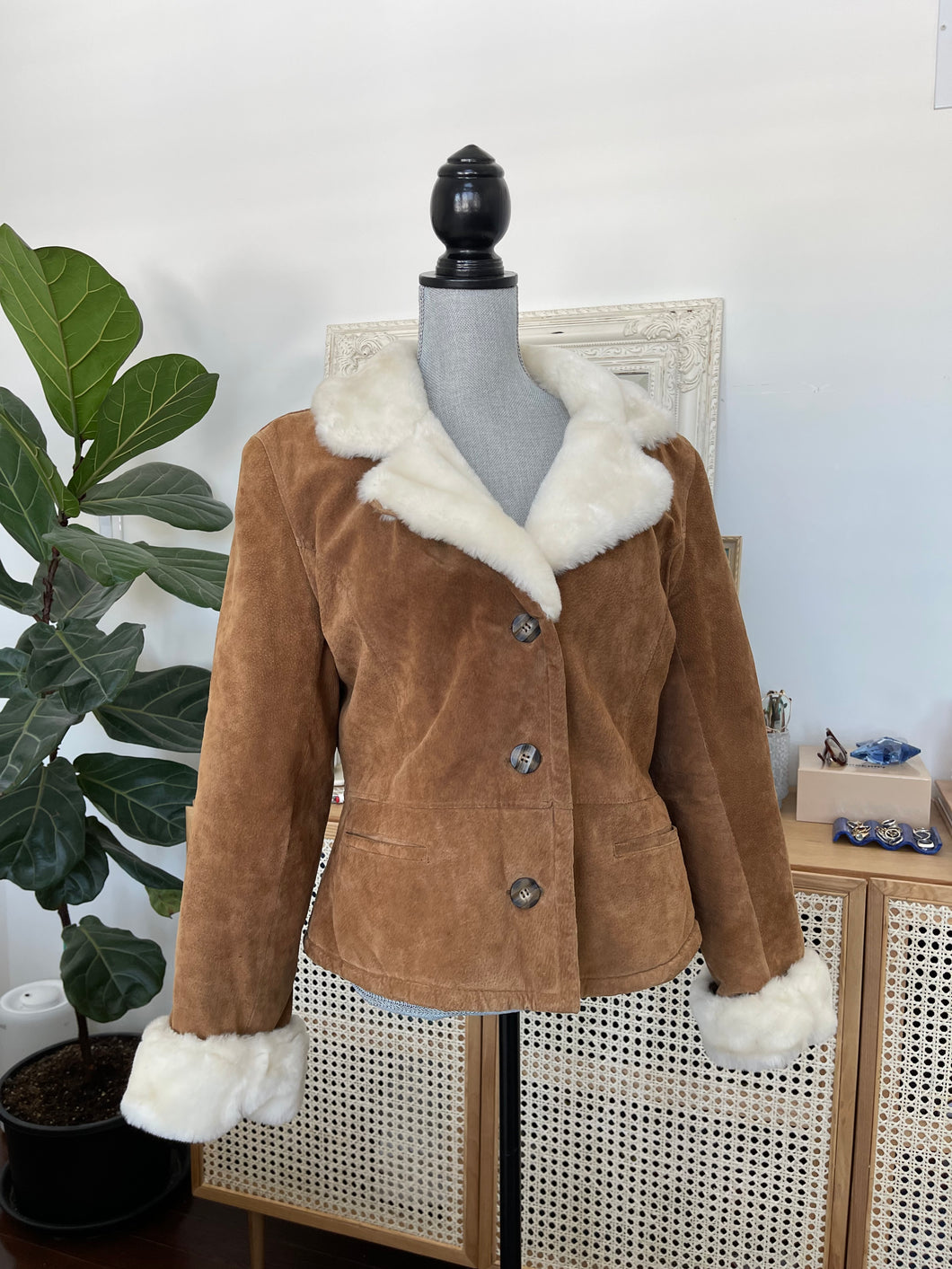 Brown Shearling Coat